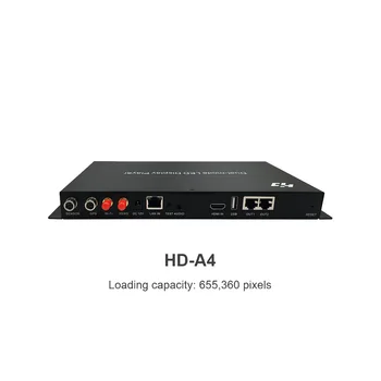 Huidu HD-A4 Dual-mode LED Displejs Spēlētāju pilnkrāsu LED Ekrānu Sinhronā un asinhronā apskates lodziņš