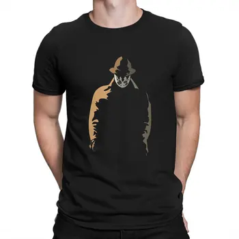 Vintage Ēnas Klasisks T-Krekls Vīriešiem Apkalpes Kakla Kokvilnas T Krekli Watchmen Rorschach Valters Tees Vasaras Drēbes
